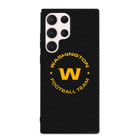 WASHINGTON FOOTBALL LOGO CARBON Samsung Galaxy S23 Ultra Case Cover