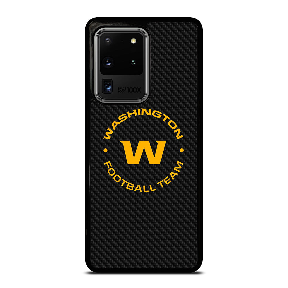 WASHINGTON FOOTBALL LOGO CARBON Samsung Galaxy S20 Ultra Case Cover