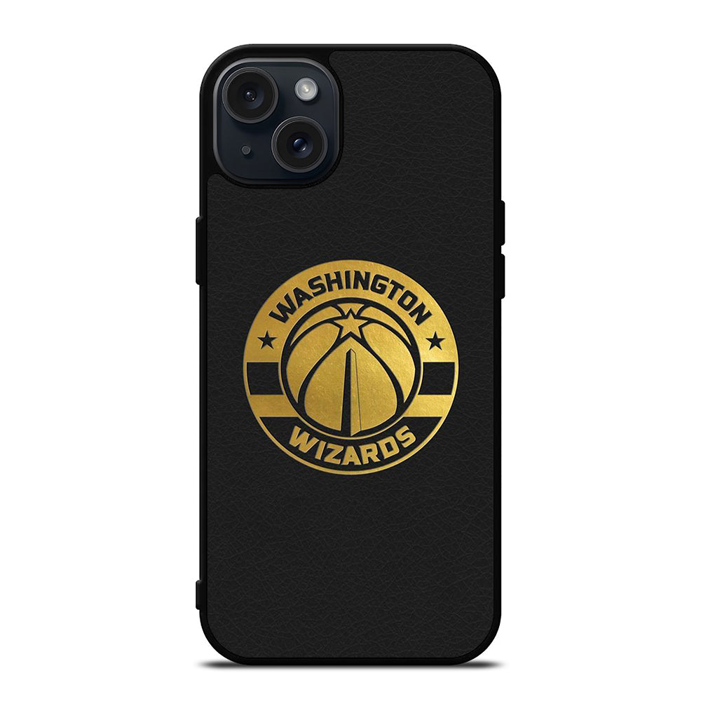 WASHINGTON WIZARDS BASKETBALL GOLD LOGO iPhone 15 Plus Case Cover