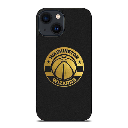 WASHINGTON WIZARDS BASKETBALL GOLD LOGO iPhone 14 Plus Case Cover