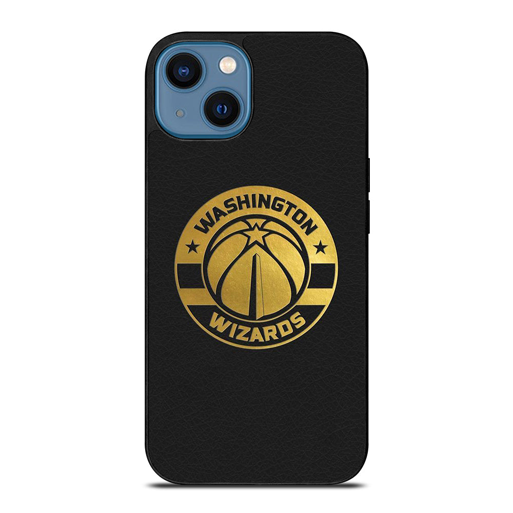 WASHINGTON WIZARDS BASKETBALL GOLD LOGO iPhone 14 Case Cover