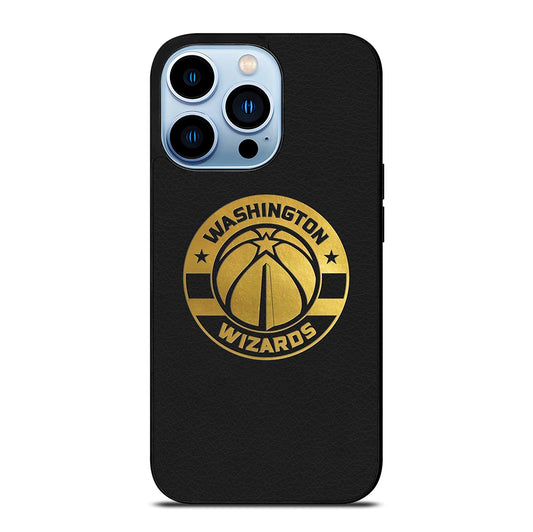 WASHINGTON WIZARDS BASKETBALL GOLD LOGO iPhone 13 Pro Max Case Cover