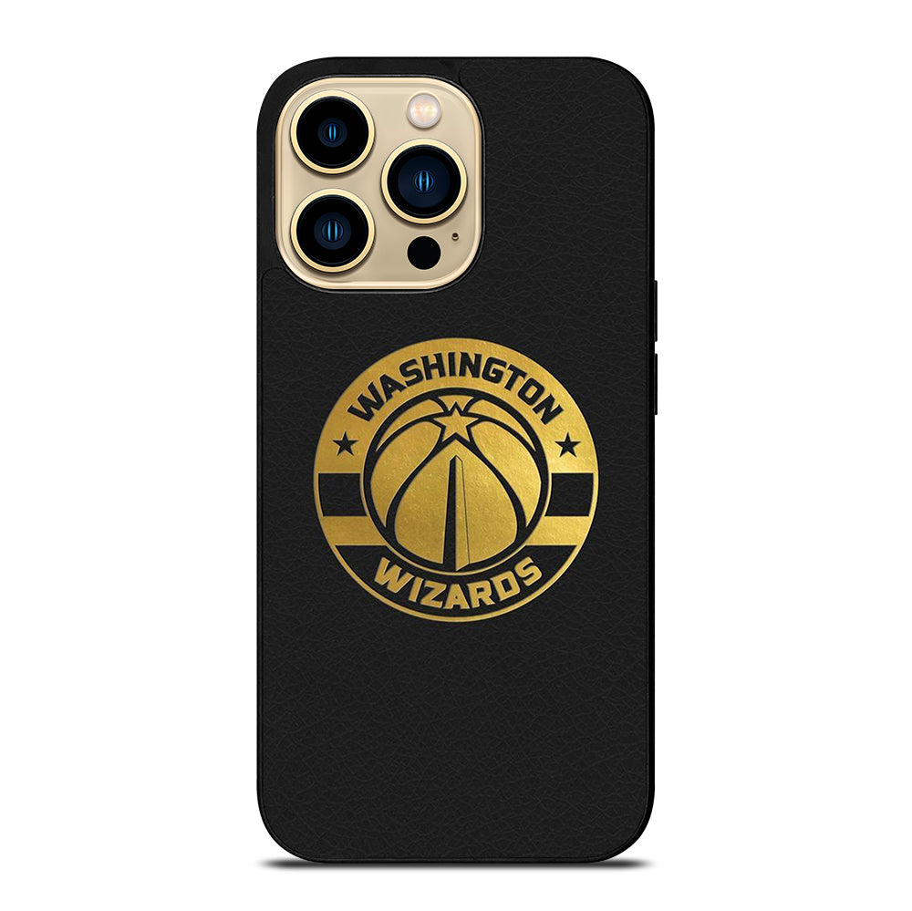 WASHINGTON WIZARDS BASKETBALL GOLD LOGO iPhone 14 Pro Max Case Cover