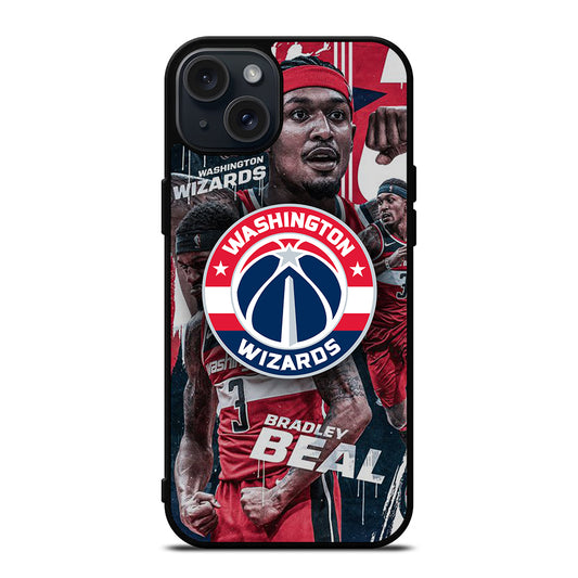 WASHINGTON WIZARDS BASKETBALL LOGO iPhone 15 Plus Case Cover