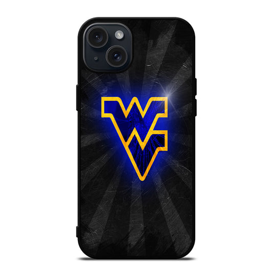 WEST VIRGINIA MOUNTAINEERS NFL ICON iPhone 15 Plus Case Cover