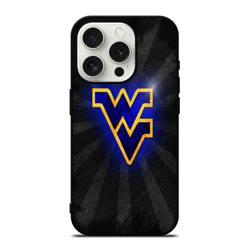 WEST VIRGINIA MOUNTAINEERS NFL ICON iPhone 15 Pro Case Cover