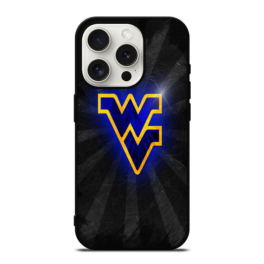WEST VIRGINIA MOUNTAINEERS NFL ICON iPhone 15 Pro Case Cover