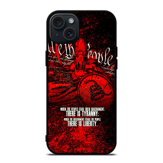 WE THE PEOPLE 3 iPhone 15 Plus Case Cover