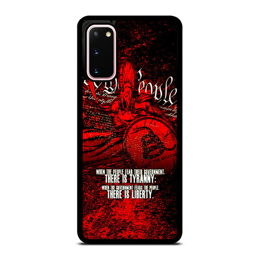 WE THE PEOPLE 3 Samsung Galaxy S20 Case Cover