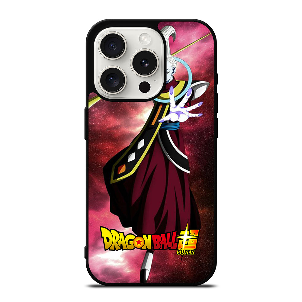 WHIS DRAGON BALL SUPER ANIME SERIES 2 iPhone 15 Pro Case Cover