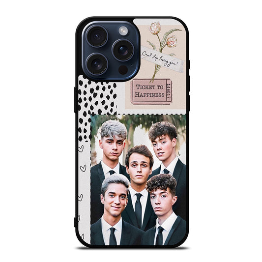 WHY DON'T WE BOY BAND 2 iPhone 15 Pro Max Case Cover