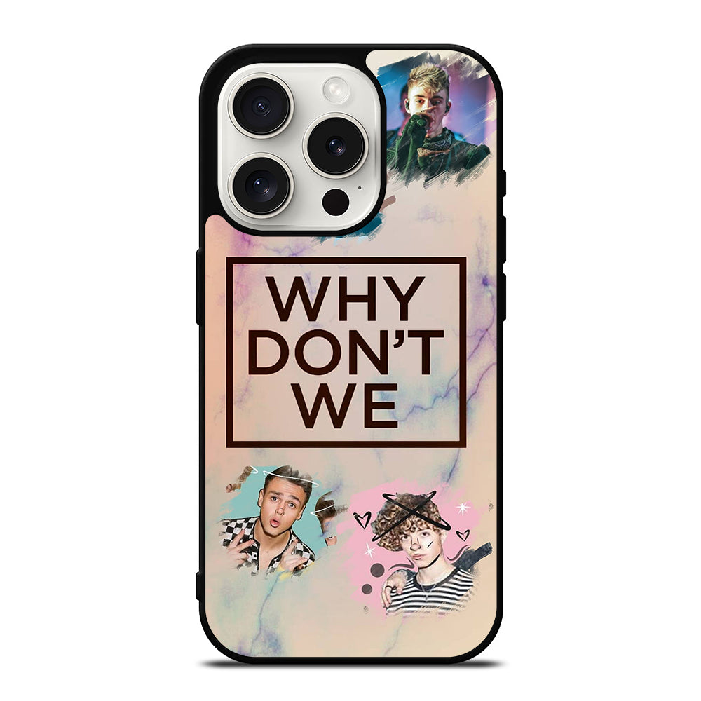 WHY DON'T WE BOY BAND 3 iPhone 15 Pro Case Cover