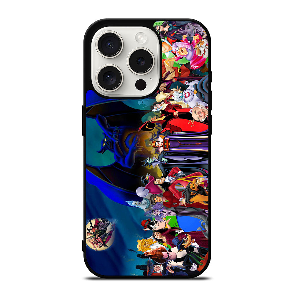 WICKED DISNEY VILLAINS CARTOON 1 iPhone 15 Pro Case Cover