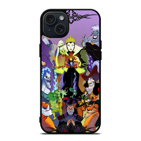WICKED DISNEY VILLAINS CARTOON 3 iPhone 15 Plus Case Cover
