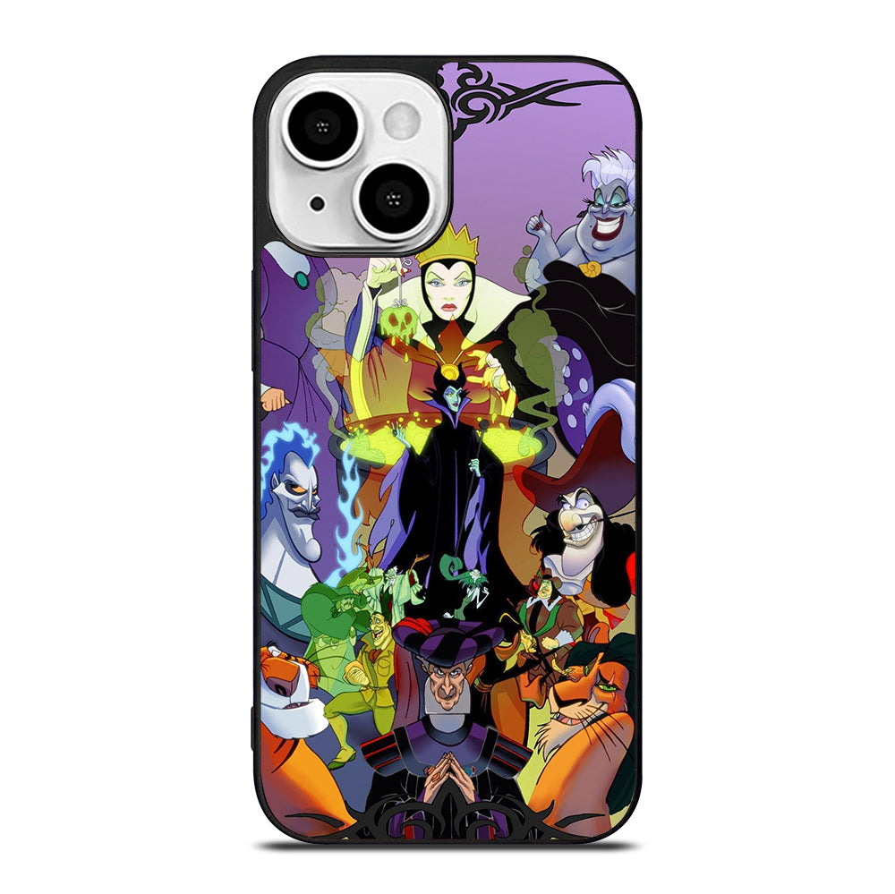WICKED DISNEY VILLAINS CARTOON 3 iPhone 13 Mini Case Cover