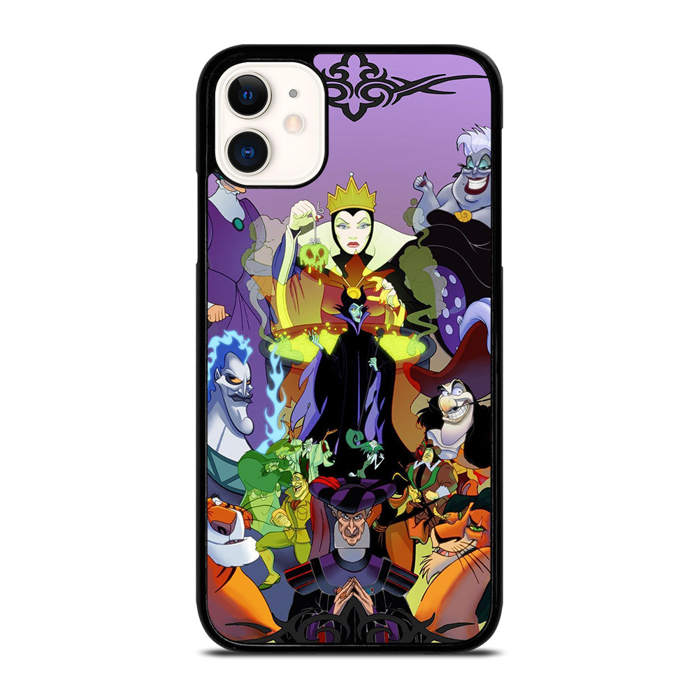 WICKED DISNEY VILLAINS CARTOON 3 iPhone 11 Case Cover