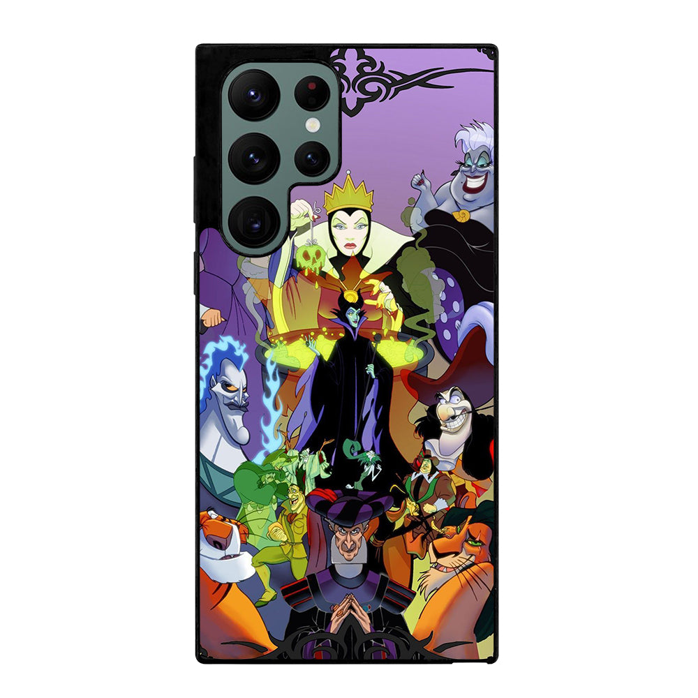 WICKED DISNEY VILLAINS CARTOON 3 Samsung Galaxy S22 Ultra Case Cover