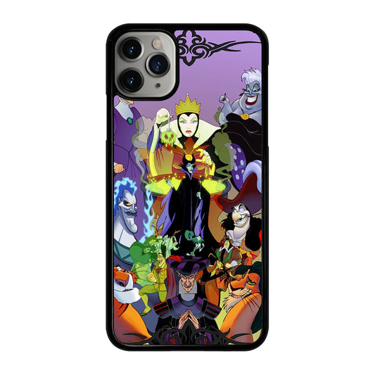 WICKED DISNEY VILLAINS CARTOON 3 iPhone 11 Pro Max Case Cover