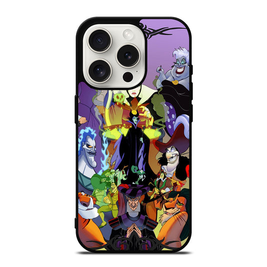 WICKED DISNEY VILLAINS CARTOON 3 iPhone 15 Pro Case Cover