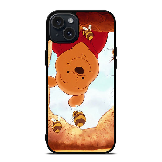 WINNIE THE POOH AND BEE iPhone 15 Plus Case Cover