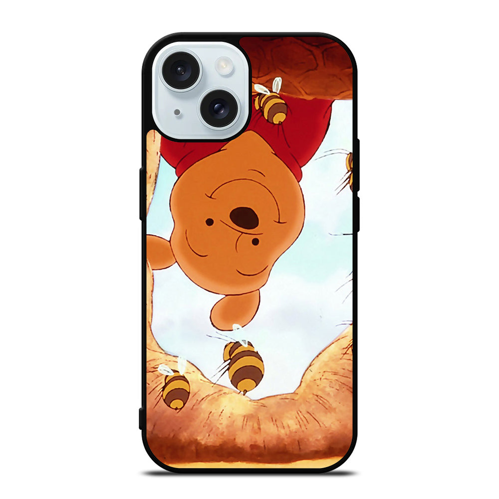 WINNIE THE POOH AND BEE iPhone 15 Case Cover