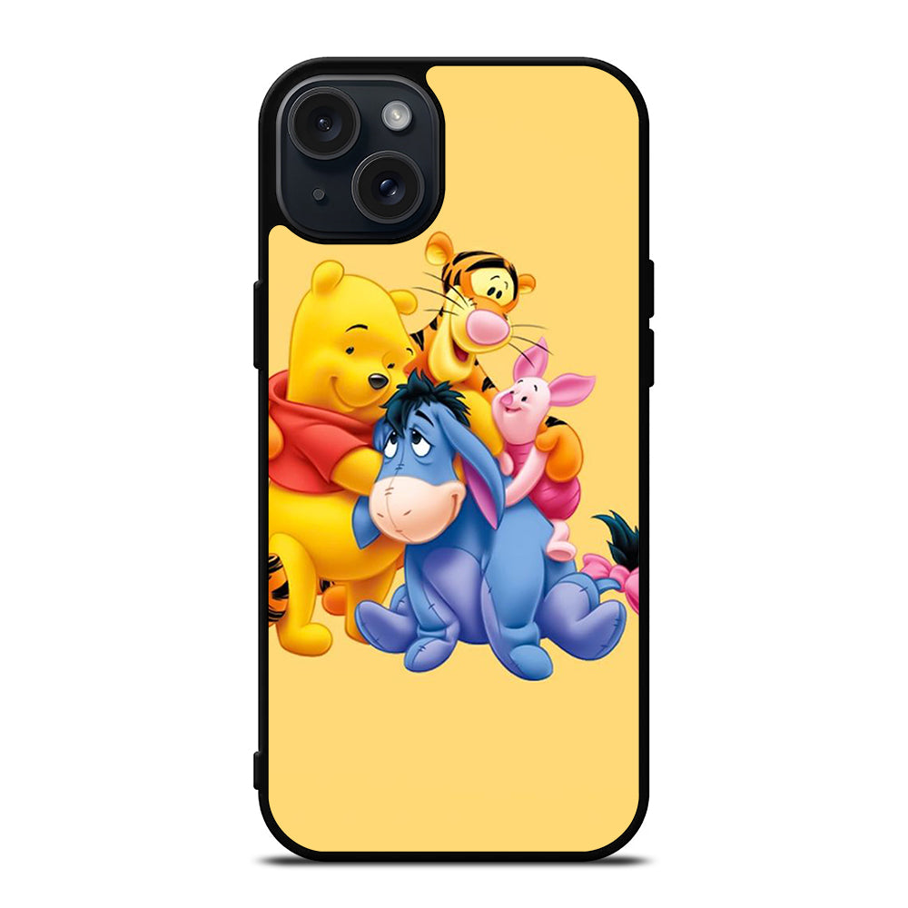 WINNIE THE POOH AND FRIENDS iPhone 15 Plus Case Cover
