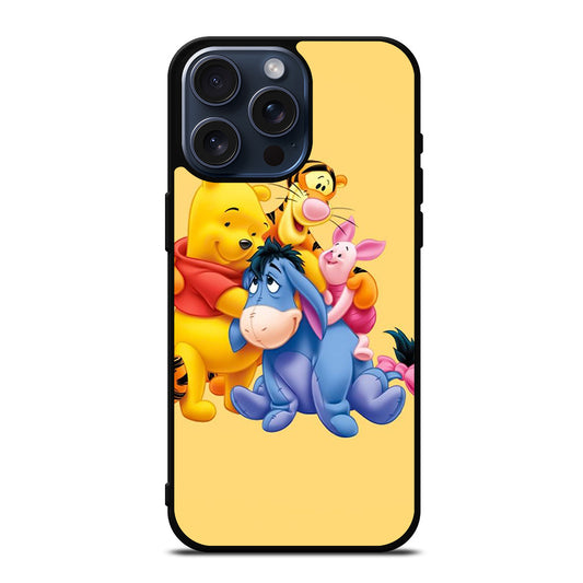 WINNIE THE POOH AND FRIENDS iPhone 15 Pro Max Case Cover