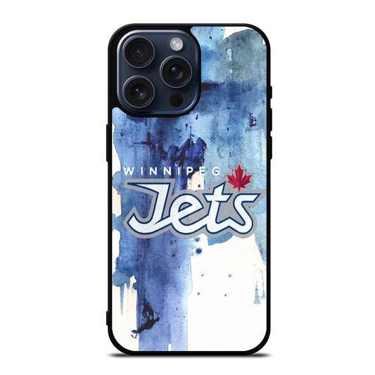 WINNIPEG JETS ART LOGO iPhone 15 Pro Max Case Cover