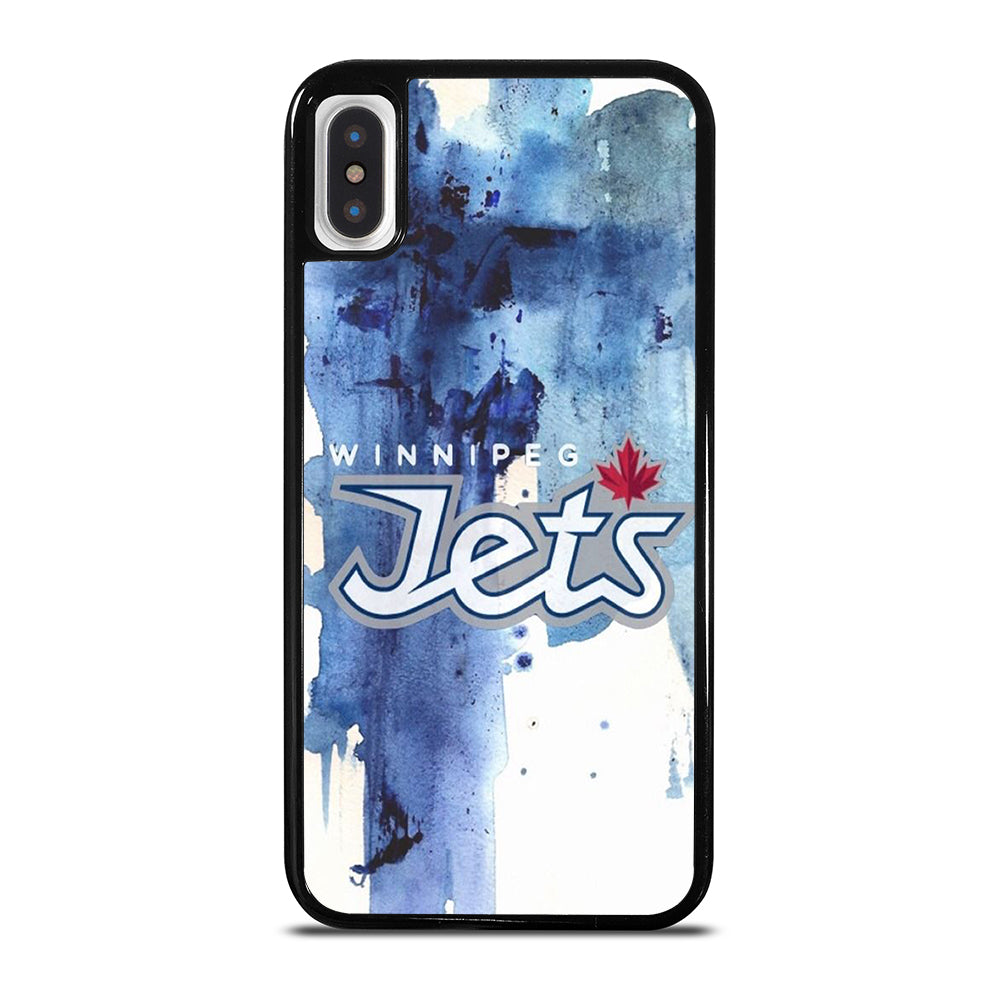 WINNIPEG JETS ART LOGO iPhone X / XS Case Cover