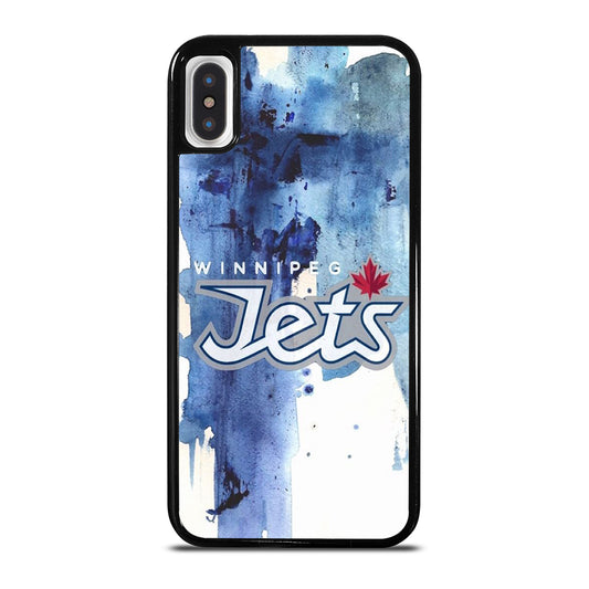 WINNIPEG JETS ART LOGO iPhone X / XS Case Cover