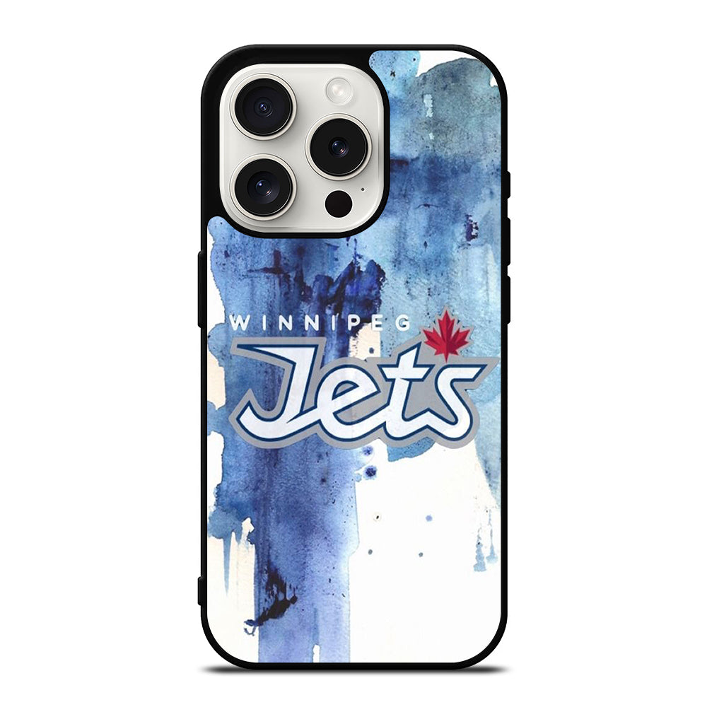 WINNIPEG JETS ART LOGO iPhone 15 Pro Case Cover