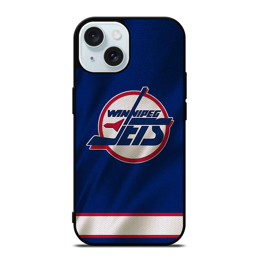WINNIPEG JETS HOCKEY TEAM LOGO iPhone 15 Case Cover