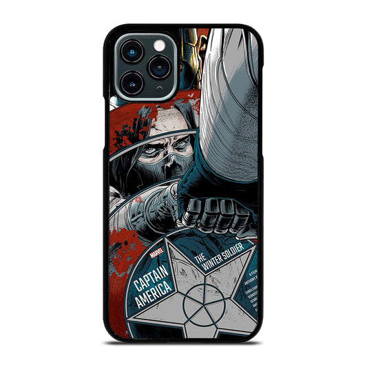 WINTER SOLDIER MARVEL COMIC iPhone 11 Pro Case Cover