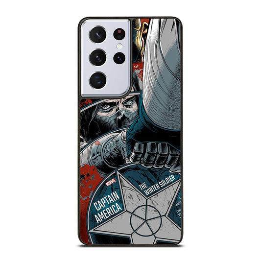 WINTER SOLDIER MARVEL COMIC Samsung Galaxy S21 Ultra Case Cover