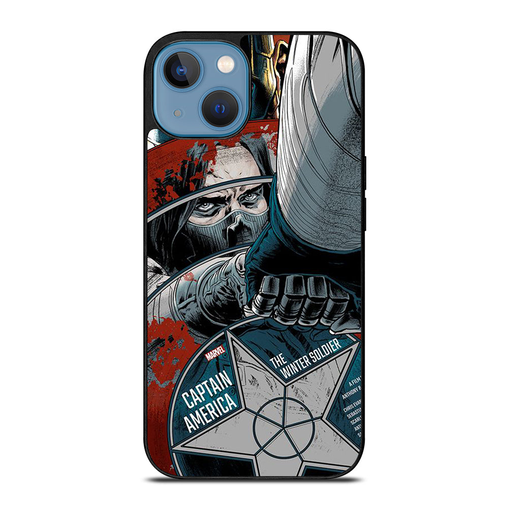 WINTER SOLDIER MARVEL COMIC iPhone 13 Case Cover