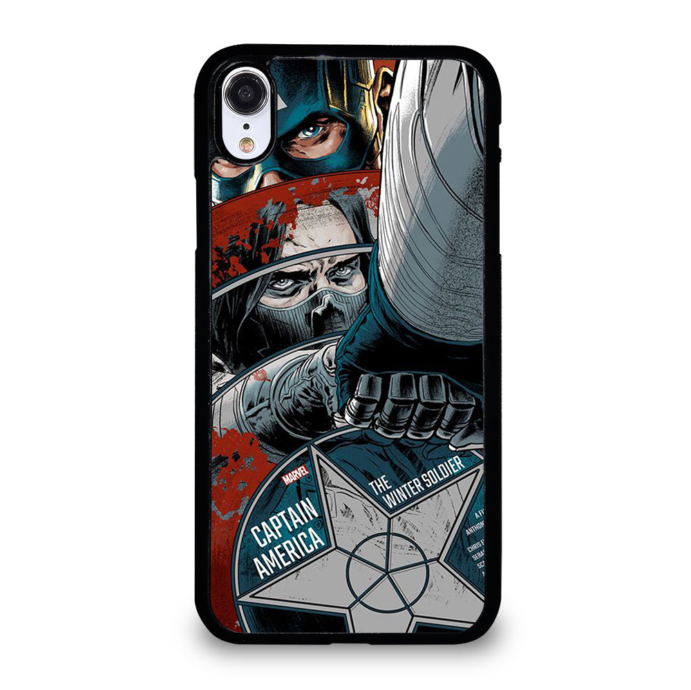 WINTER SOLDIER MARVEL COMIC iPhone XR Case Cover