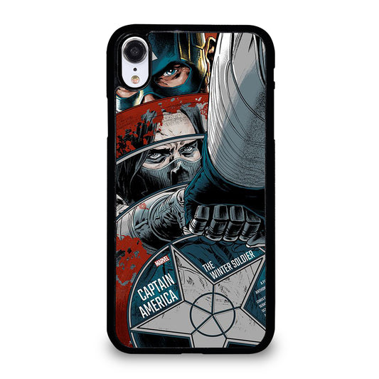 WINTER SOLDIER MARVEL COMIC iPhone XR Case Cover