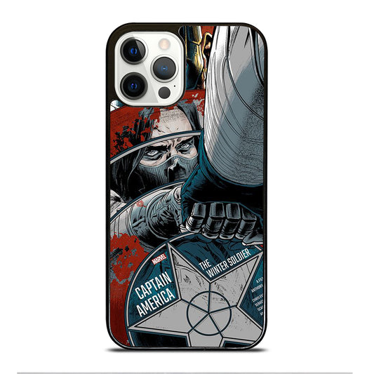 WINTER SOLDIER MARVEL COMIC iPhone 12 Pro Case Cover