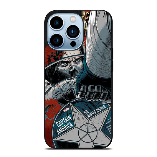 WINTER SOLDIER MARVEL COMIC iPhone 13 Pro Max Case Cover