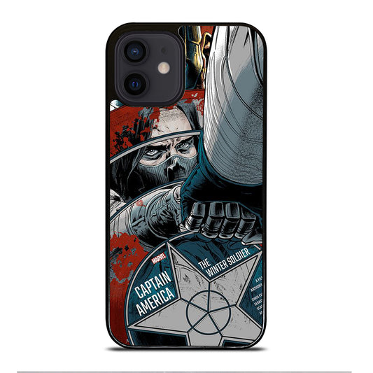 WINTER SOLDIER MARVEL COMIC iPhone 12 Mini Case Cover