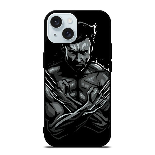 WOLVERINE MARVEL ART iPhone 15 Case Cover