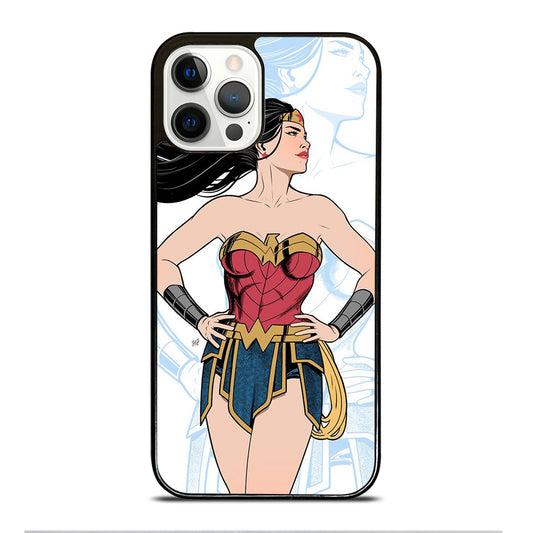 WONDER WOMAN CARTOON iPhone 12 Pro Case Cover
