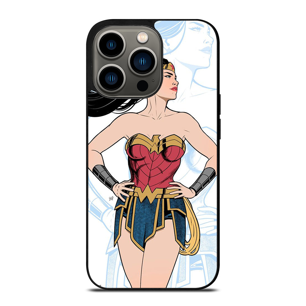 WONDER WOMAN CARTOON iPhone 13 Pro Case Cover