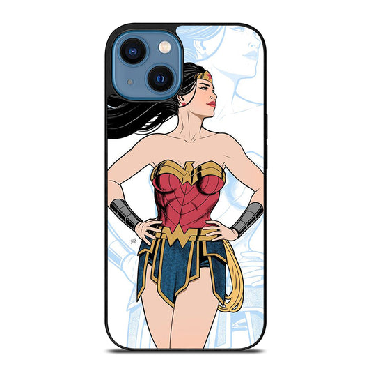 WONDER WOMAN CARTOON iPhone 14 Case Cover