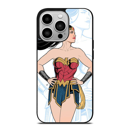WONDER WOMAN CARTOON iPhone 14 Pro Case Cover