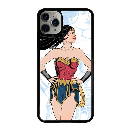 WONDER WOMAN CARTOON iPhone 11 Pro Max Case Cover