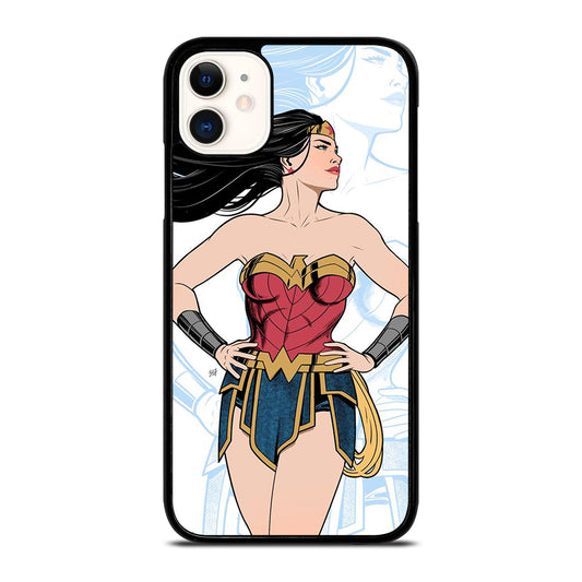 WONDER WOMAN CARTOON iPhone 11 Case Cover