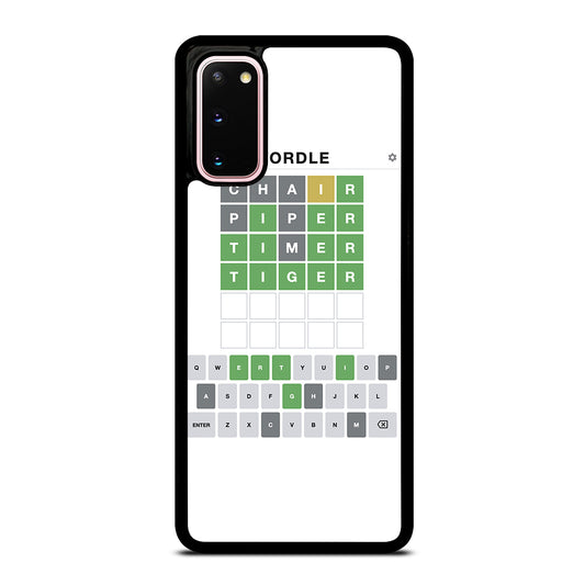 WORDLE GAME Samsung Galaxy S20 Case Cover