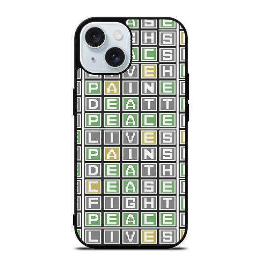 WORDLE GAME 2 iPhone 15 Case Cover