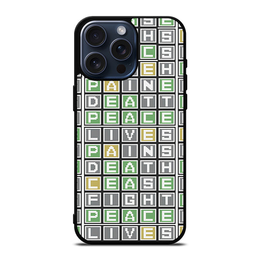 WORDLE GAME 2 iPhone 15 Pro Max Case Cover